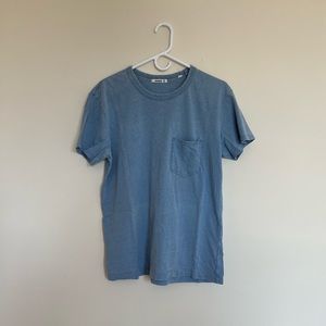 Sky Blue Buck Mason Tee Shirt